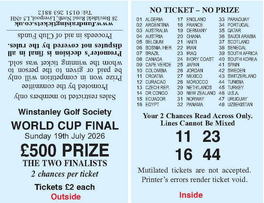 WC 2 chances